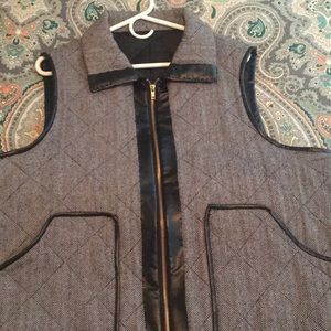 Women’s herringbone vest